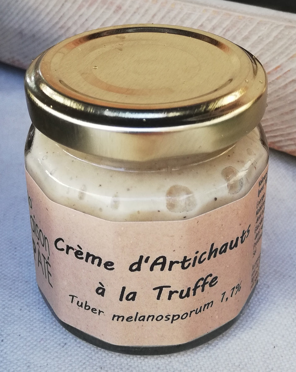 Artichoke dip with black truffle Vegan Made in Provence