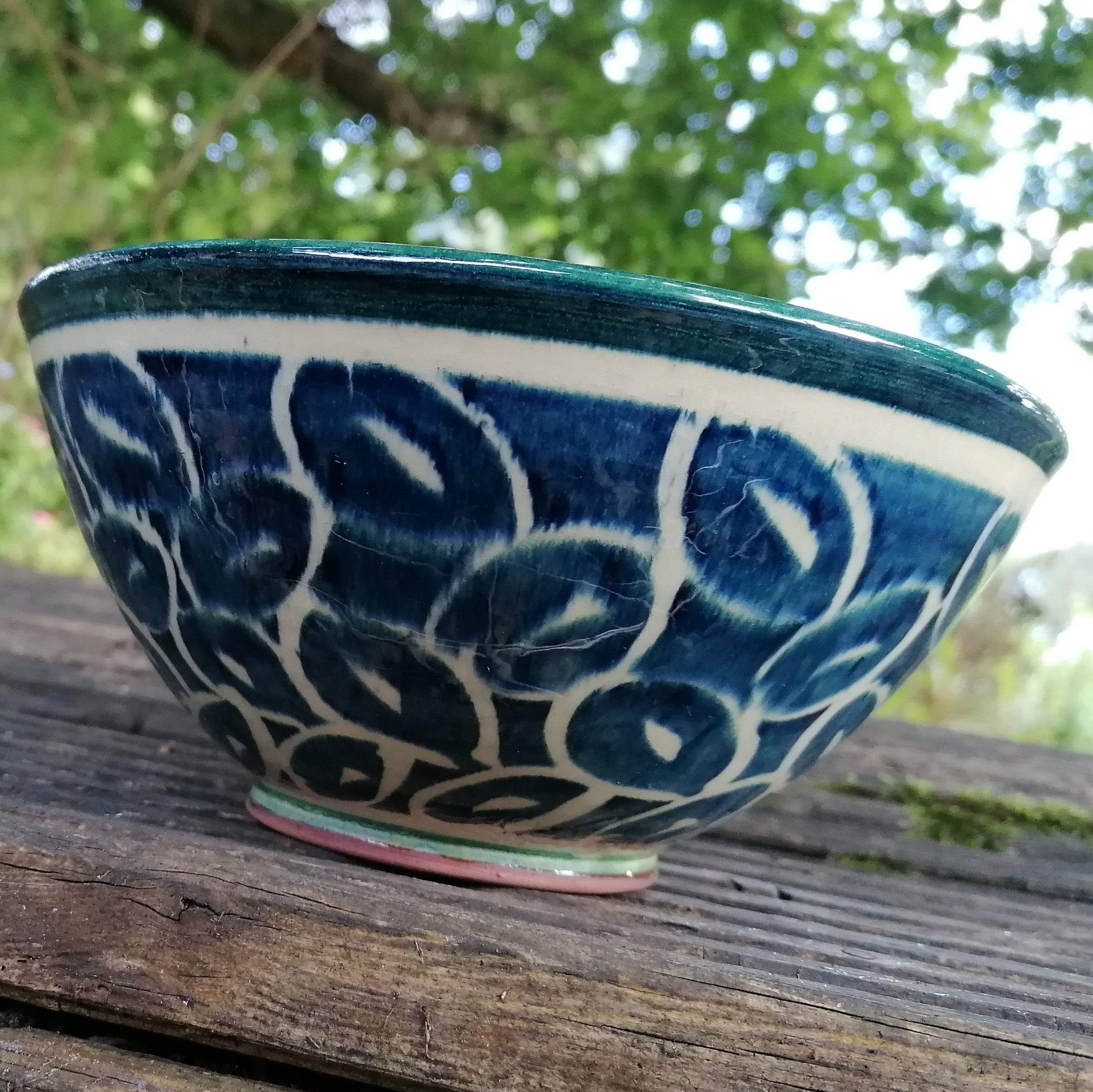 Provence Handmade Pottery Small Salad Bowl