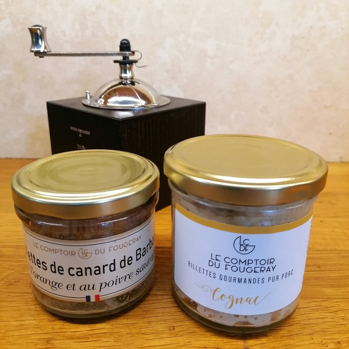 Duck Rillettes with orange & wild pepper – Made in Provence