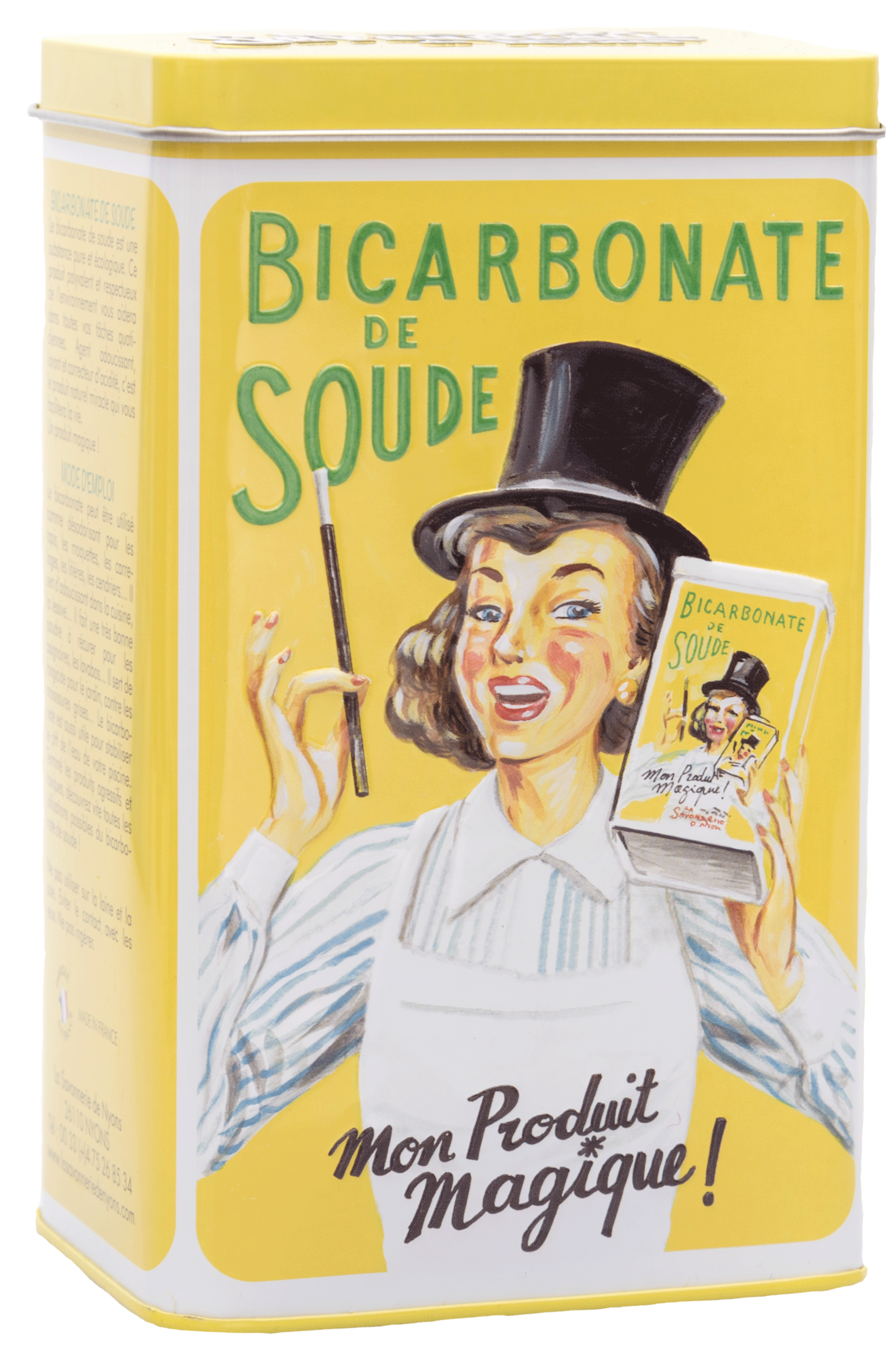 Bicarbonate of Soda in Vintage style Tin