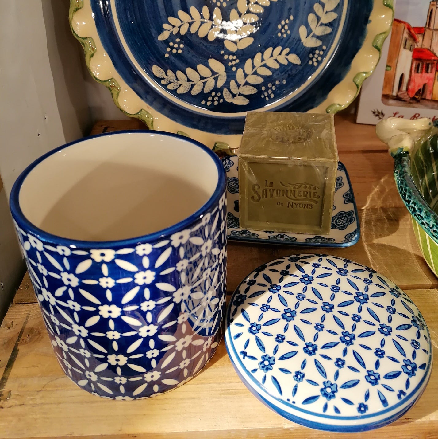 Ceramic Jar with lid
