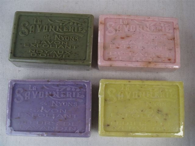 Exfoliating/Gardening Soaps with Olive Oil