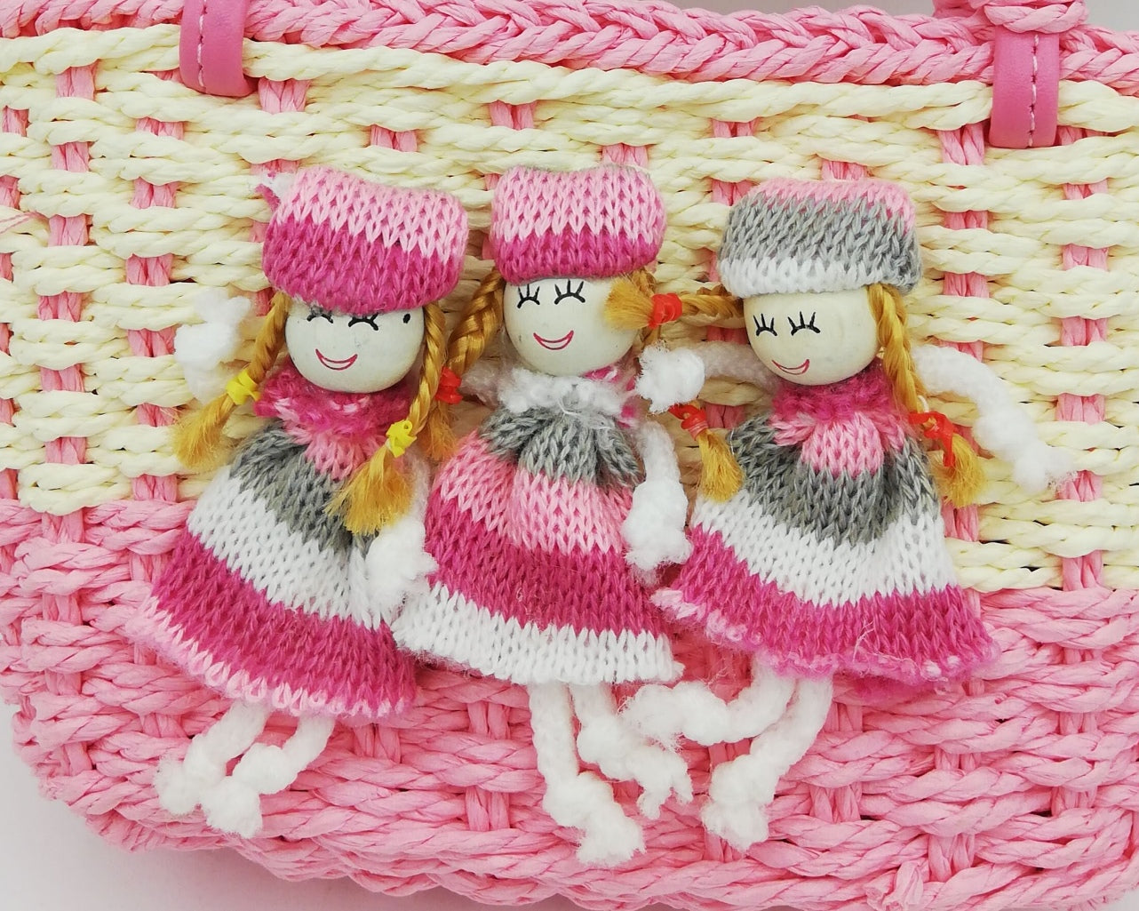Girl Basket with Dollies