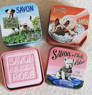 Olive Oil Soap in Gift Tin - Dogs